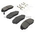 1001-0787M by MPA ELECTRICAL - Quality-Built Premium Semi-Metallic Brake Pads w/ Hardware