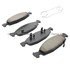 1001-0790C by MPA ELECTRICAL - Quality-Built Disc Brake Pad, Premium, Ceramic, with Hardware