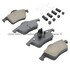 1001-0795C by MPA ELECTRICAL - Quality-Built Premium Ceramic Brake Pads w/ Hardware