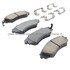 1001-0797C by MPA ELECTRICAL - Quality-Built Premium Ceramic Brake Pads w/ Hardware