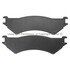 1001-0802M by MPA ELECTRICAL - Quality-Built Premium Disc Brake Pad Set - Semi-Metallic, with Hardware