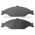 1001-0804C by MPA ELECTRICAL - Quality-Built Disc Brake Pad, Premium, Ceramic, with Hardware