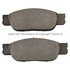 1001-0805M by MPA ELECTRICAL - Quality-Built Premium Disc Brake Pad Set - Semi-Metallic, with Hardware