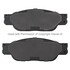 1001-0805M by MPA ELECTRICAL - Quality-Built Premium Disc Brake Pad Set - Semi-Metallic, with Hardware