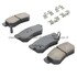 1001-0813C by MPA ELECTRICAL - Quality-Built Disc Brake Pad, Premium, Ceramic, with Hardware