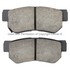 1001-0813C by MPA ELECTRICAL - Quality-Built Disc Brake Pad, Premium, Ceramic, with Hardware