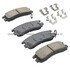 1001-0814C by MPA ELECTRICAL - Quality-Built Disc Brake Pad, Premium, Ceramic, with Hardware