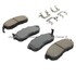 1001-0815M by MPA ELECTRICAL - Quality-Built Premium Semi-Metallic Brake Pads w/ Hardware