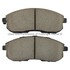 1001-0815M by MPA ELECTRICAL - Quality-Built Premium Semi-Metallic Brake Pads w/ Hardware