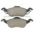 1001-0816C by MPA ELECTRICAL - Quality-Built Disc Brake Pad, Premium, Ceramic, with Hardware