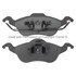 1001-0816C by MPA ELECTRICAL - Quality-Built Disc Brake Pad, Premium, Ceramic, with Hardware