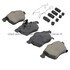 1001-0819M by MPA ELECTRICAL - Quality-Built Premium Disc Brake Pad Set - Semi-Metallic, with Hardware