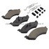 1001-0820M by MPA ELECTRICAL - Quality-Built Premium Disc Brake Pad Set - Semi-Metallic, with Hardware