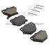 1001-0823C by MPA ELECTRICAL - Quality-Built Premium Ceramic Brake Pads w/ Hardware