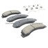 1001-0824C by MPA ELECTRICAL - Quality-Built Premium Ceramic Brake Pads w/ Hardware