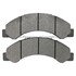 1001-0825M by MPA ELECTRICAL - Quality-Built Premium Disc Brake Pad Set - Semi-Metallic, with Hardware