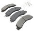 1001-0824M by MPA ELECTRICAL - Quality-Built Premium Semi-Metallic Brake Pads w/ Hardware