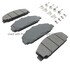 1001-0827M by MPA ELECTRICAL - Quality-Built Premium Semi-Metallic Brake Pads w/ Hardware