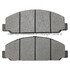 1001-0827M by MPA ELECTRICAL - Quality-Built Premium Semi-Metallic Brake Pads w/ Hardware