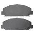 1001-0827M by MPA ELECTRICAL - Quality-Built Premium Semi-Metallic Brake Pads w/ Hardware