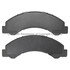 1001-0825M by MPA ELECTRICAL - Quality-Built Premium Disc Brake Pad Set - Semi-Metallic, with Hardware