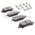 1001-0828AC by MPA ELECTRICAL - Quality-Built Premium Ceramic Brake Pads w/ Hardware