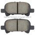 1001-0828AC by MPA ELECTRICAL - Quality-Built Premium Ceramic Brake Pads w/ Hardware