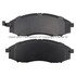 1001-0830M by MPA ELECTRICAL - Quality-Built Premium Disc Brake Pad Set - Semi-Metallic, with Hardware