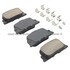 1001-0835C by MPA ELECTRICAL - Quality-Built Disc Brake Pad, Premium, Ceramic, with Hardware