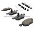 1001-0843M by MPA ELECTRICAL - Quality-Built Premium Disc Brake Pad Set - Semi-Metallic, with Hardware