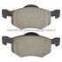 1001-0843C by MPA ELECTRICAL - Quality-Built Premium Ceramic Brake Pads w/ Hardware