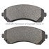 1001-0844M by MPA ELECTRICAL - Quality-Built Premium Disc Brake Pad Set - Semi-Metallic, with Hardware