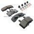 1001-0845M by MPA ELECTRICAL - Quality-Built Premium Disc Brake Pad Set - Semi-Metallic, with Hardware