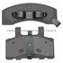 1001-0845M by MPA ELECTRICAL - Quality-Built Premium Disc Brake Pad Set - Semi-Metallic, with Hardware