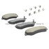 1001-0856C by MPA ELECTRICAL - Quality-Built Disc Brake Pad, Premium, Ceramic, with Hardware