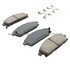 1001-0855M by MPA ELECTRICAL - Quality-Built Premium Disc Brake Pad Set - Semi-Metallic, with Hardware