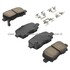 1001-0865C by MPA ELECTRICAL - Quality-Built Disc Brake Pad, Premium, Ceramic, with Hardware