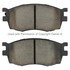 1001-0866M by MPA ELECTRICAL - Quality-Built Premium Semi-Metallic Brake Pads w/ Hardware