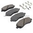 1001-0866M by MPA ELECTRICAL - Quality-Built Premium Semi-Metallic Brake Pads w/ Hardware