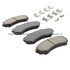 1001-0867M by MPA ELECTRICAL - Quality-Built Premium Disc Brake Pad Set - Semi-Metallic, with Hardware