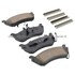 1001-0875M by MPA ELECTRICAL - Quality-Built Premium Disc Brake Pad Set - Semi-Metallic, with Hardware