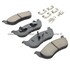 1001-0881C by MPA ELECTRICAL - Quality-Built Premium Ceramic Brake Pads w/ Hardware