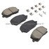 1001-0884M by MPA ELECTRICAL - Quality-Built Premium Disc Brake Pad Set - Semi-Metallic, with Hardware