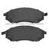 1001-0888C by MPA ELECTRICAL - Quality-Built Disc Brake Pad, Premium, Ceramic, with Hardware