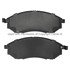 1001-0888M by MPA ELECTRICAL - Quality-Built Premium Disc Brake Pad Set - Semi-Metallic, with Hardware