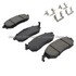 1001-0888M by MPA ELECTRICAL - Quality-Built Premium Disc Brake Pad Set - Semi-Metallic, with Hardware