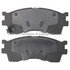 1001-0889M by MPA ELECTRICAL - Quality-Built Premium Semi-Metallic Brake Pads w/ Hardware