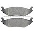 1001-0898M by MPA ELECTRICAL - Quality-Built Premium Disc Brake Pad Set - Semi-Metallic, with Hardware