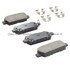 1001-0905C by MPA ELECTRICAL - Quality-Built Premium Ceramic Brake Pads w/ Hardware