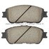 1001-0906M by MPA ELECTRICAL - Quality-Built Premium Semi-Metallic Brake Pads w/ Hardware